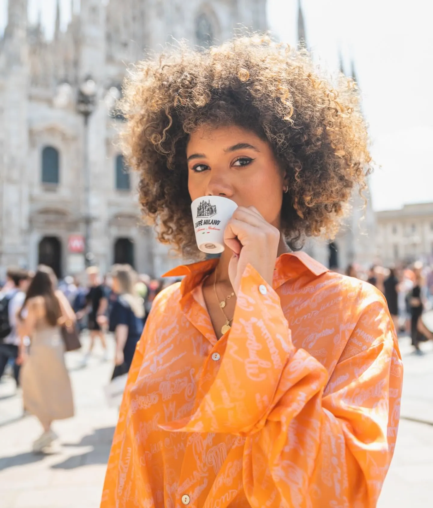 Authentic Italian Espresso by Caffè Milano UK at Milan Duomo