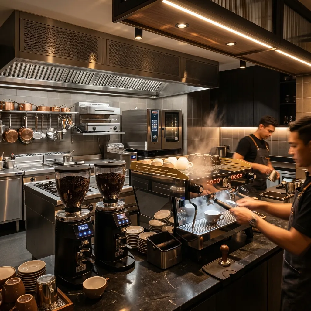 Commercial catering equipment installation